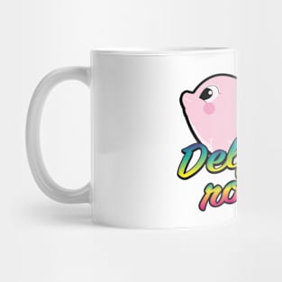 delfín bebé rosado Mug